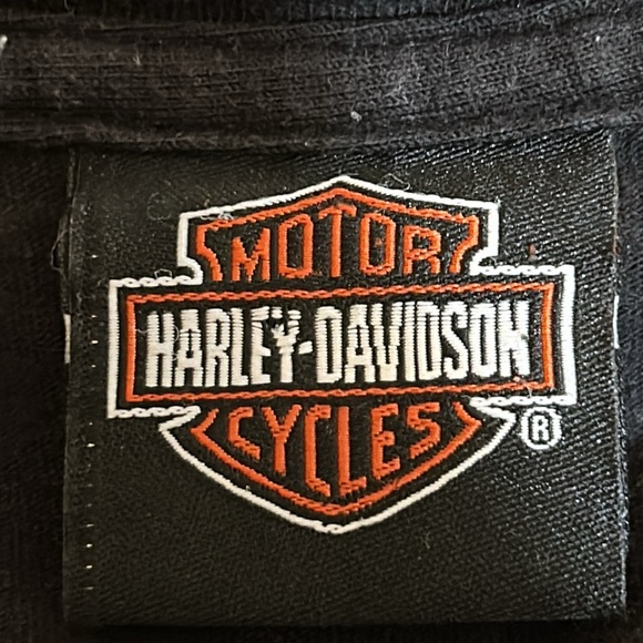 Harley-Davidson Lone Wolf Spokane Washington Short Sleeve Stay Ahead Of The Pack - Picture 5 of 5